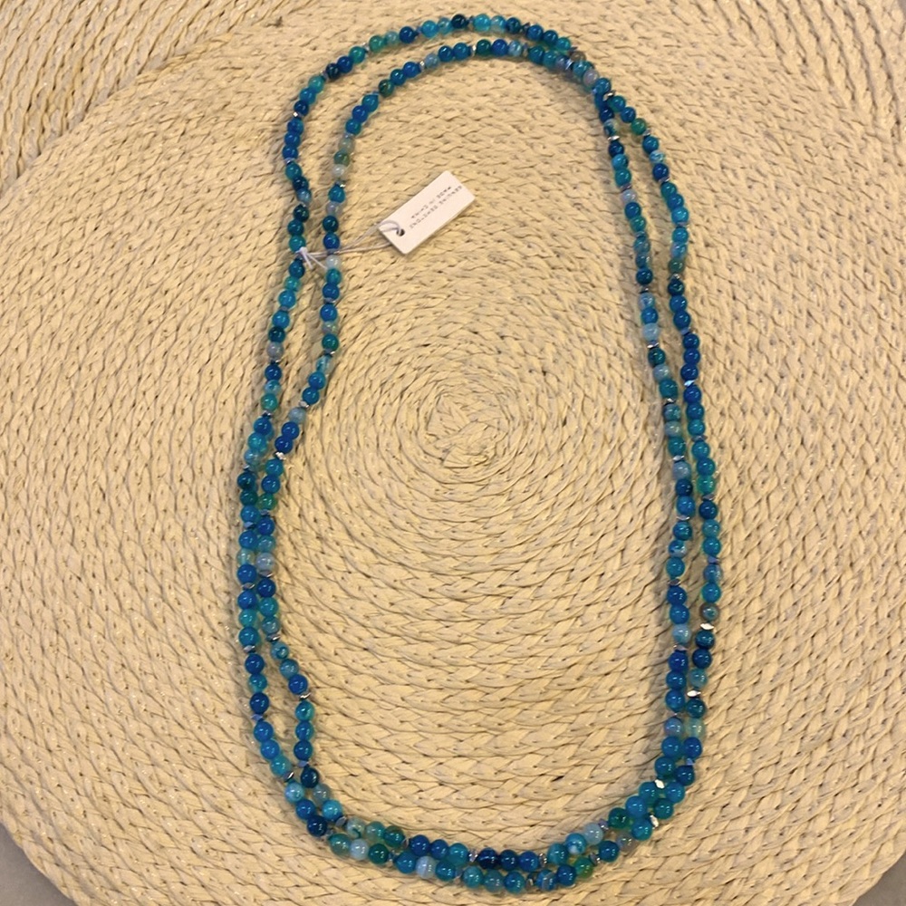 Genuine gemstone necklace